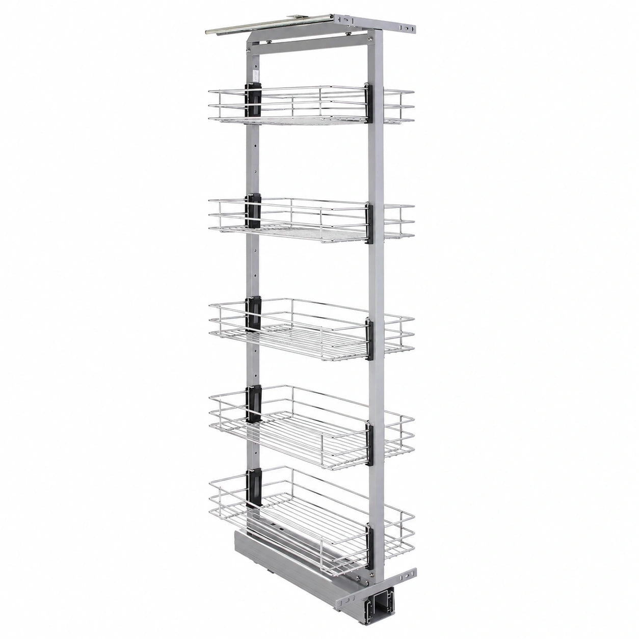 Schrank – ausziehbar, höhenverstellbar