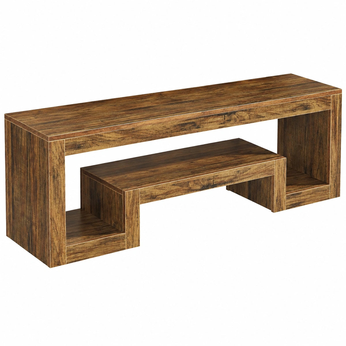 TV-Schrank – 160 cm, moderner Stil, Braun, für Wohnzimmer und Schlafzimmer