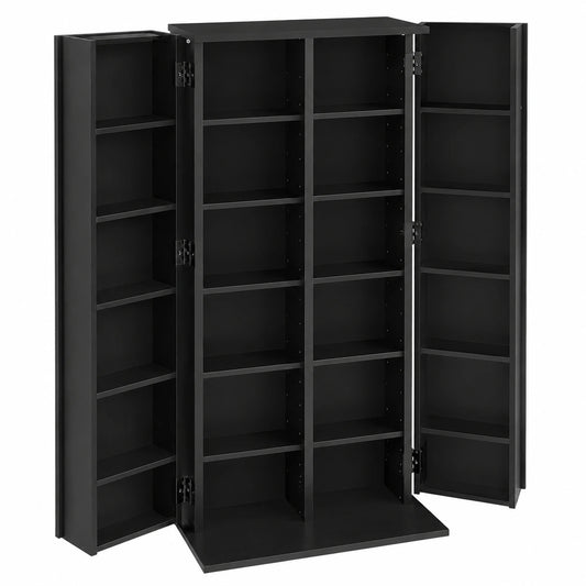 Schrank – Schwarz, für Wohnzimmer
