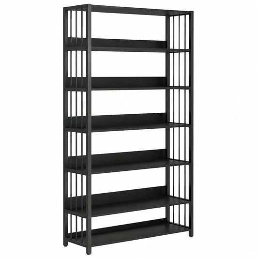 Bücherregal – 190 cm, freistehend, für Wohnzimmer und Schlafzimmer